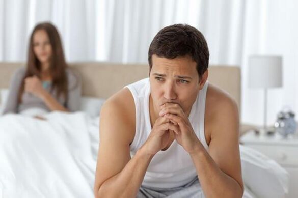 impuissance chez les hommes atteints de prostatite